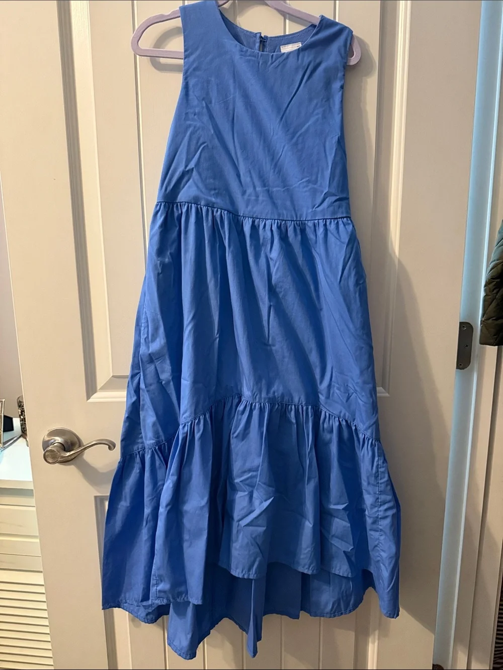 abercrombie kids Blue High-Low Tiered Skirt